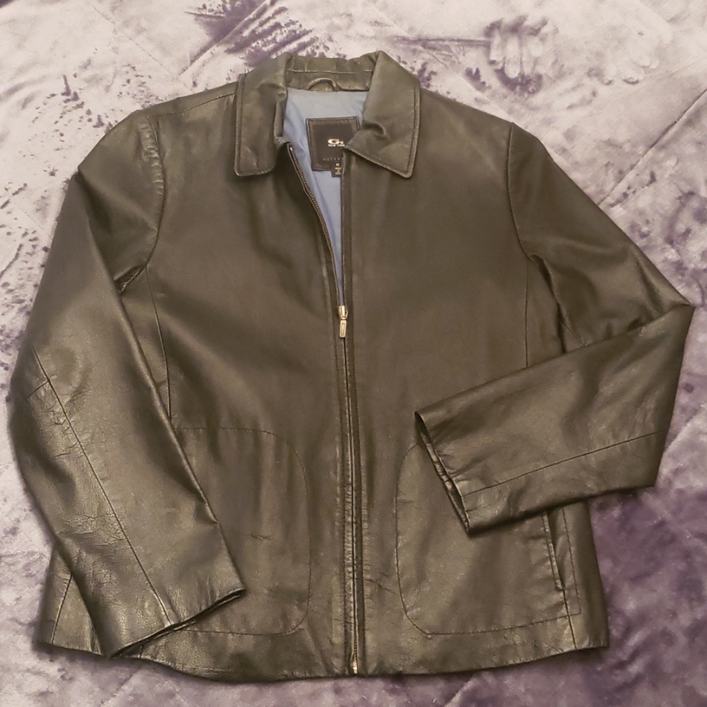 Leather jacket